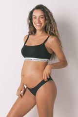 Women'secret LOVELY brasier de premamá de algodón negro negro