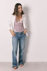 Women'secret Body tanga animal print de microfibra estampado