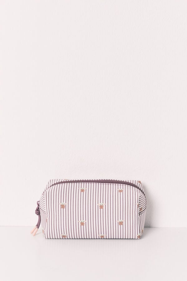 Women'secret Neceser de rayas Baby Yoda marfil