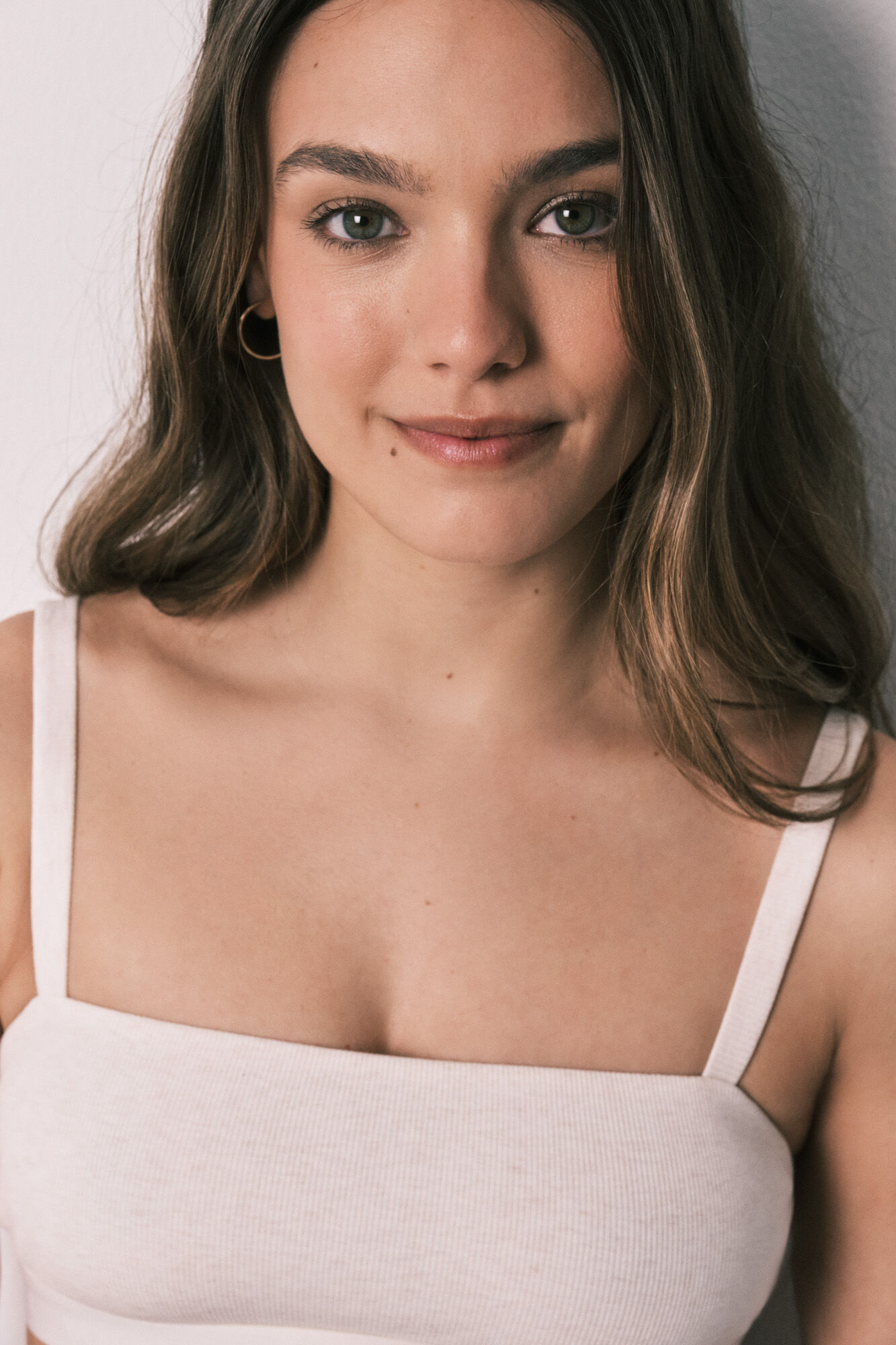 Women'secret Bralette de algod&oacute;n acanalado beige