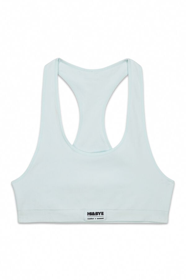 HI&BYE Brasier deportivo sin costuras verde verde