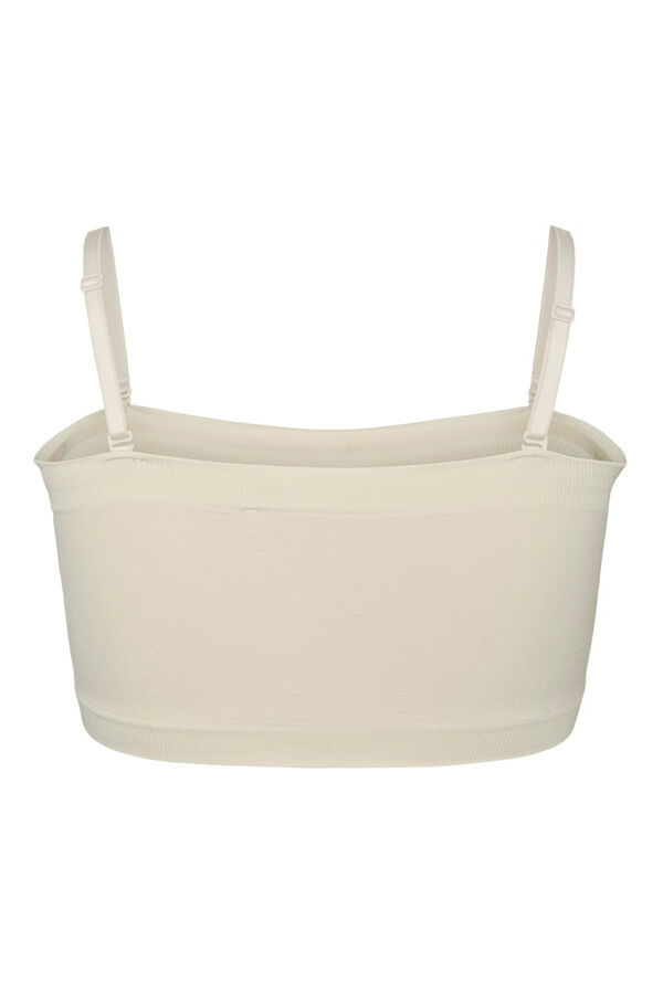 Mamalicious Brasier estilo bandeau gris