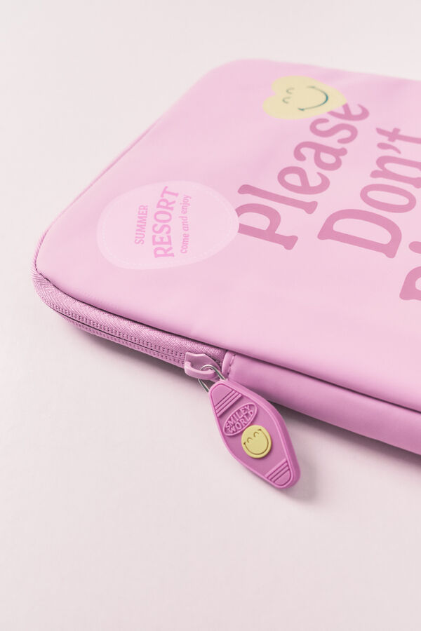 Women'secret Funda para tablet SmileyWorld&reg; morado/lila