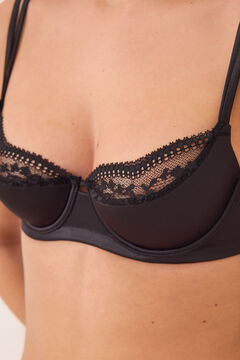 Womensecret Brasier clásico BEAUTIFUL encaje negro negro