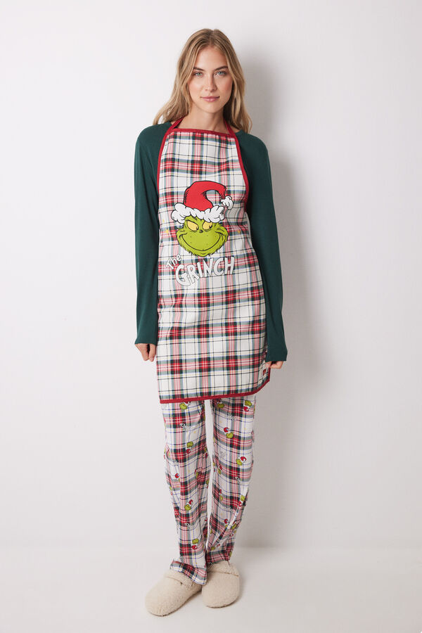 Womensecret Delantal cuadros El Grinch estampado