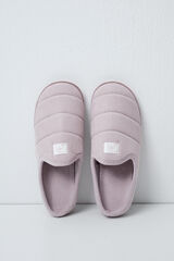 Women'secret Zapatillas de casa de suela acolchada rosa rosa