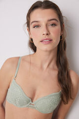Womensecret Brasier clásico BEAUTIFUL encaje verde verde