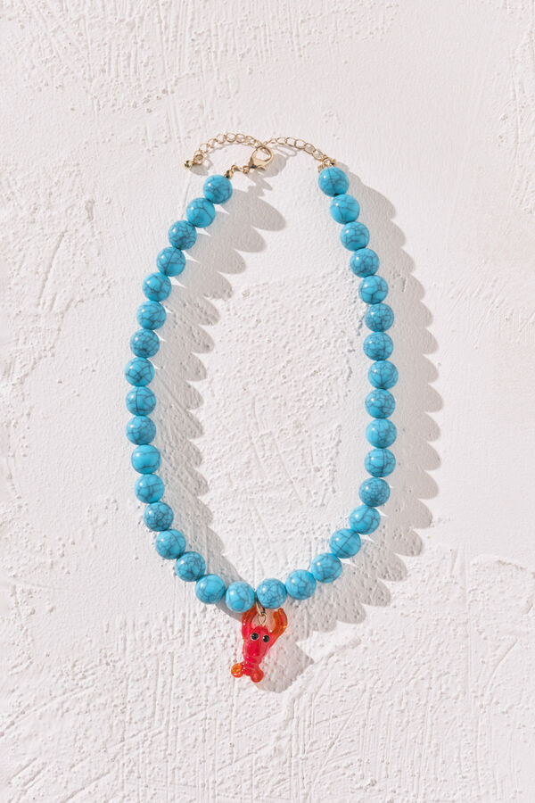 Women'secret Collar azul langosta azul