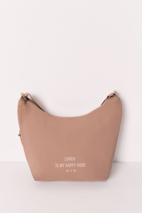 Women'secret Lonchera t&eacute;rmica marr&oacute;n caf&eacute;