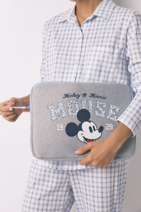 Womensecret Funda para portátil Mickey gris oscuro gris