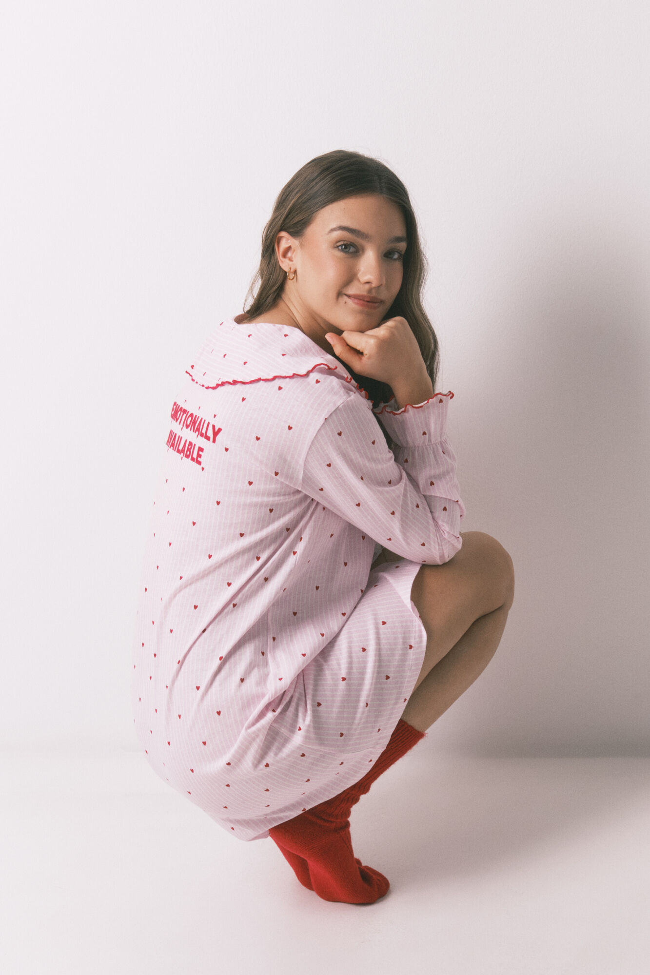 Women'secret Camis&oacute;n cuello bobo de algod&oacute;n