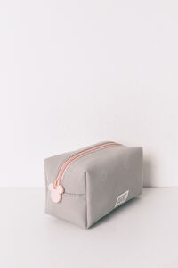 Women'secret Neceser mediano gris estampado Mickey diamantina
