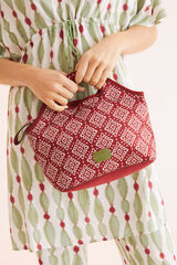 Womensecret Lonchera neopreno estampado carmín púrpura