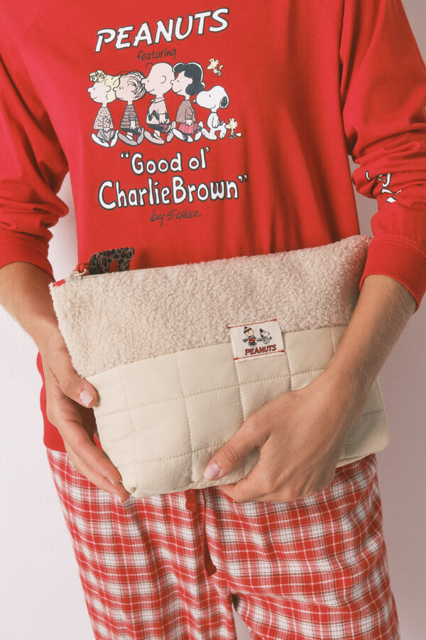 Women'secret Acolchado grande de Snoopy café