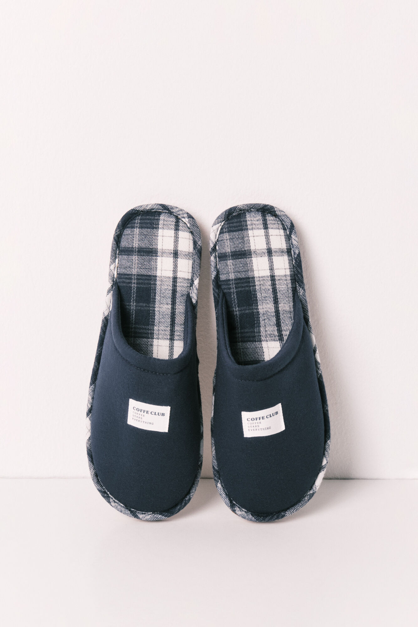 Women'secret Pantuflas a cuadros