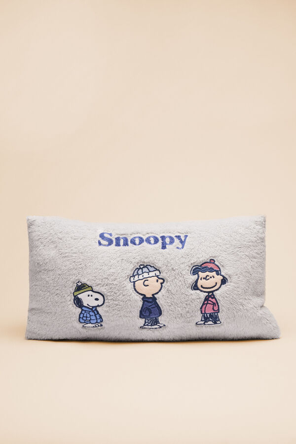 Womensecret Cojín tacto suave Snoopy gris