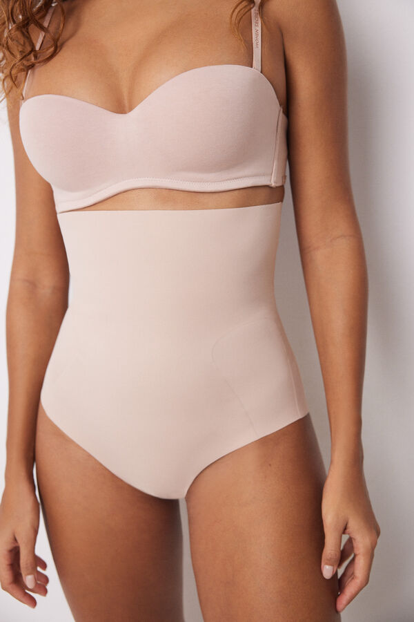 Womensecret Panty alto reductor y push up nude nude