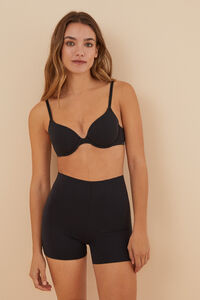 Womensecret Pantalón moldeador culotte negro negro