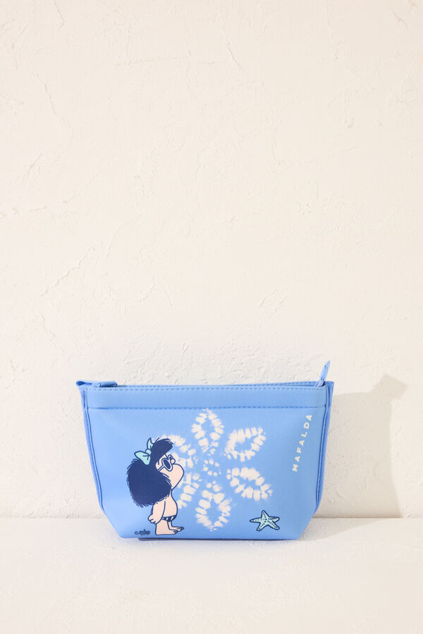 Womensecret Neceser pequeño azul Mafalda azul