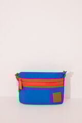 Womensecret Bolsa de bolsa cartera de nailon azul  azul