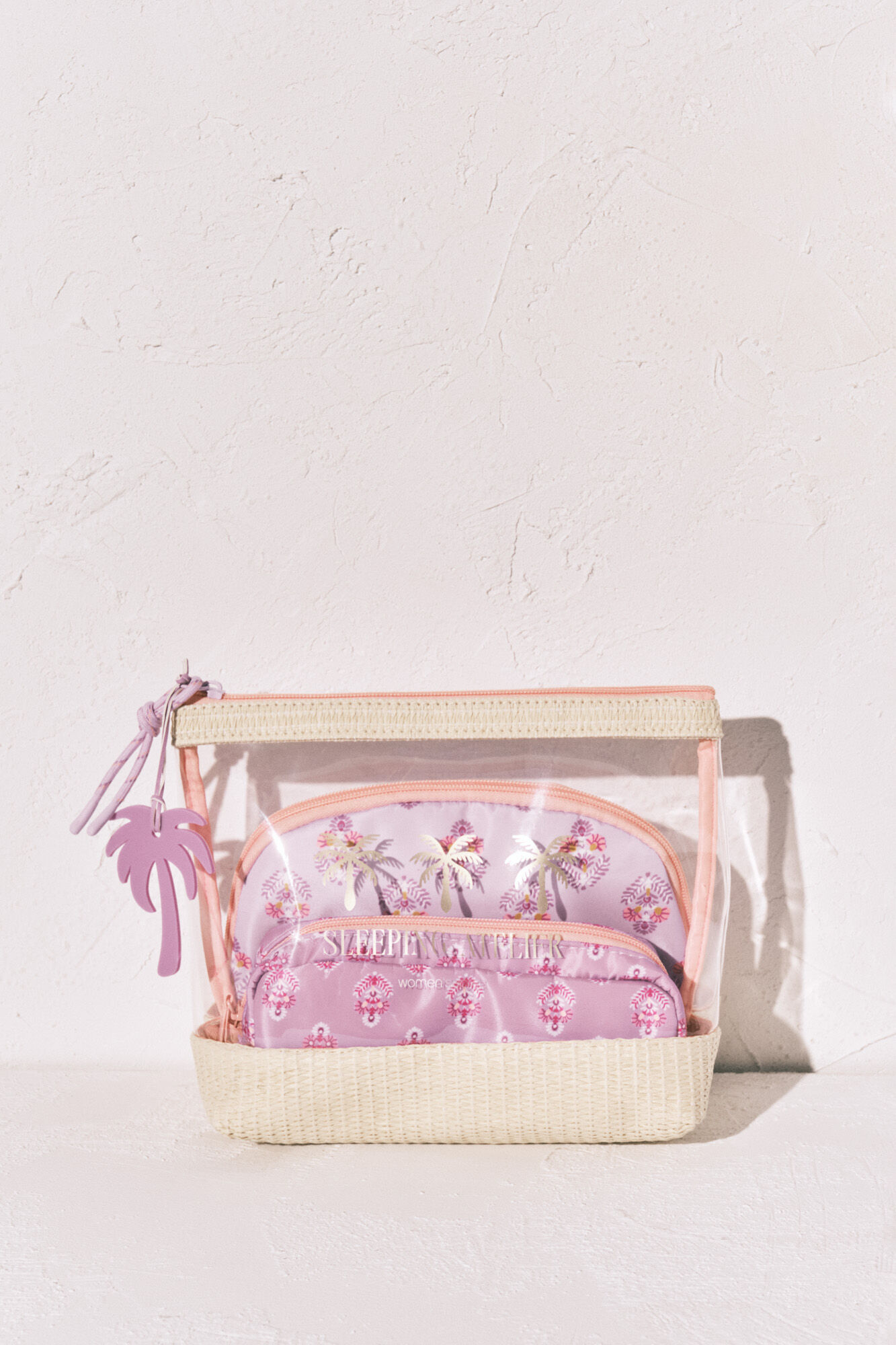 Women'secret Pack 3 neceseres transparentes y estampados