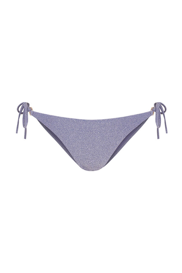 Womensecret Braga bikini brasileña lila brillo morado/lila