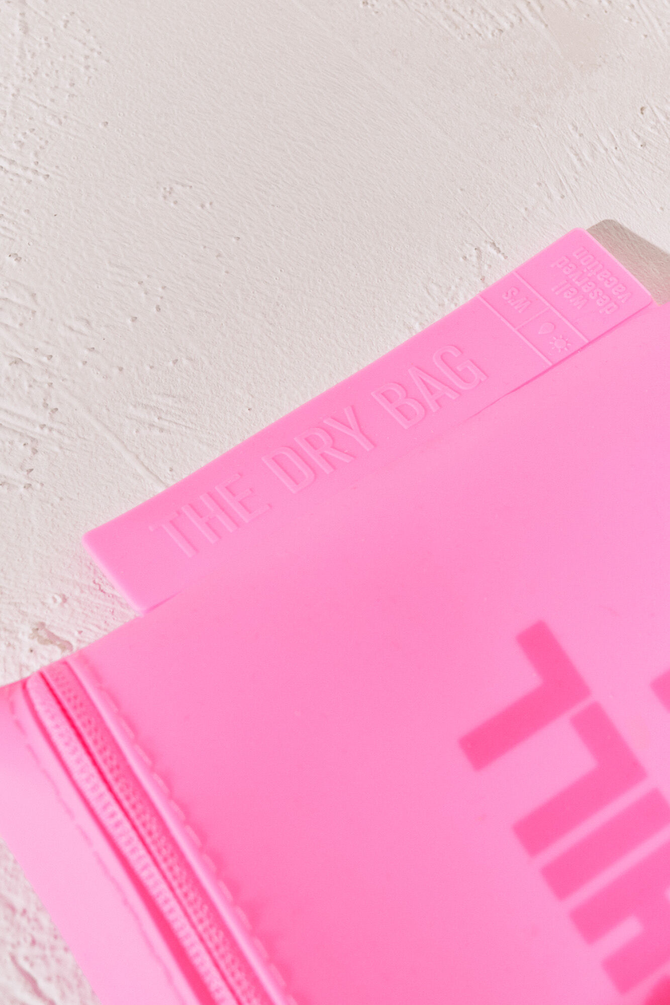 Women'secret Bolsa de traje de ba&ntilde;o impermeable rosa