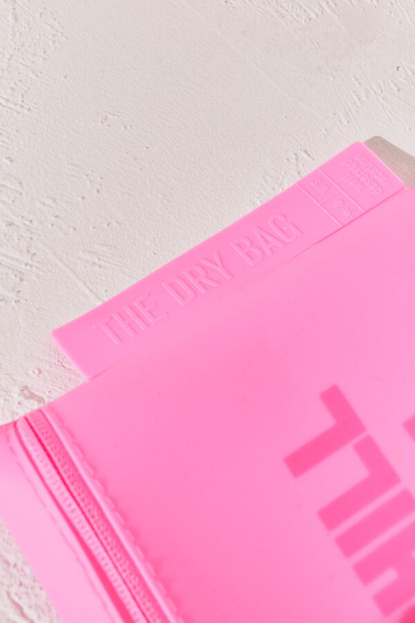 Women'secret Bolsa de traje de ba&ntilde;o impermeable rosa rosa