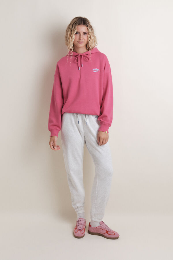 HI&BYE Sudadera con capucha fucsia fucsia