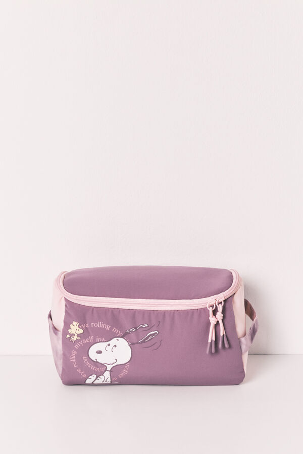 Women'secret Neceser grande morado Snoopy morado/lila