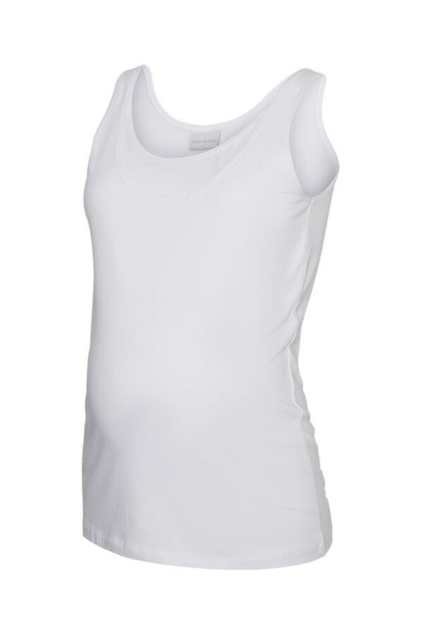 Mamalicious Pack playera de tirantes maternity y lactancia negro