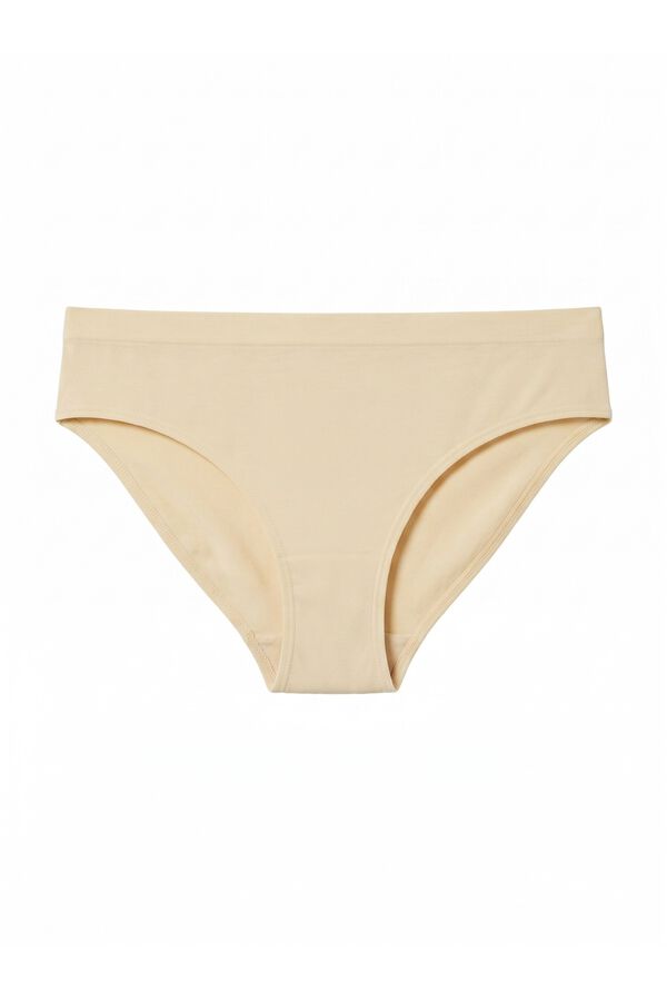 Women'secret Panty brasile&ntilde;o sin costuras amarillo amarillo