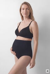 Women'secret Brasier triangular maternity con relleno negro LOVELY negro