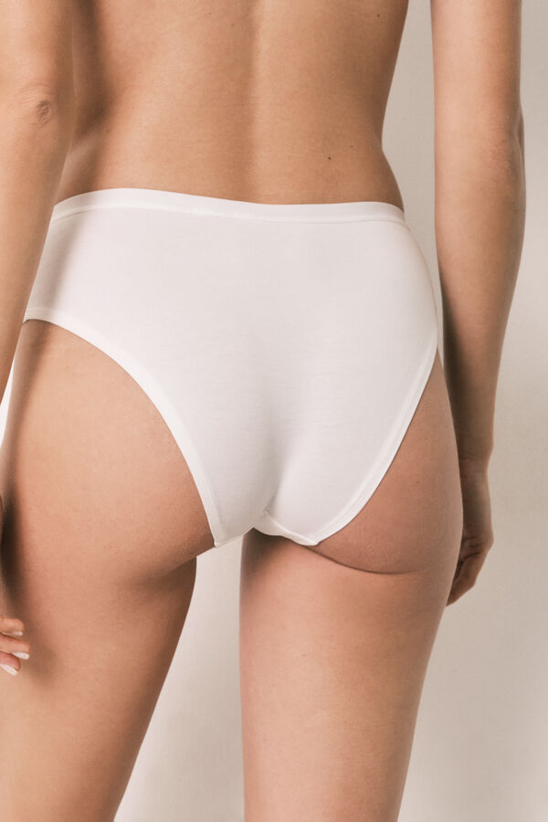 Women'secret Pack 7 panties anchas de algod&oacute;n estampado Snoopy estampado