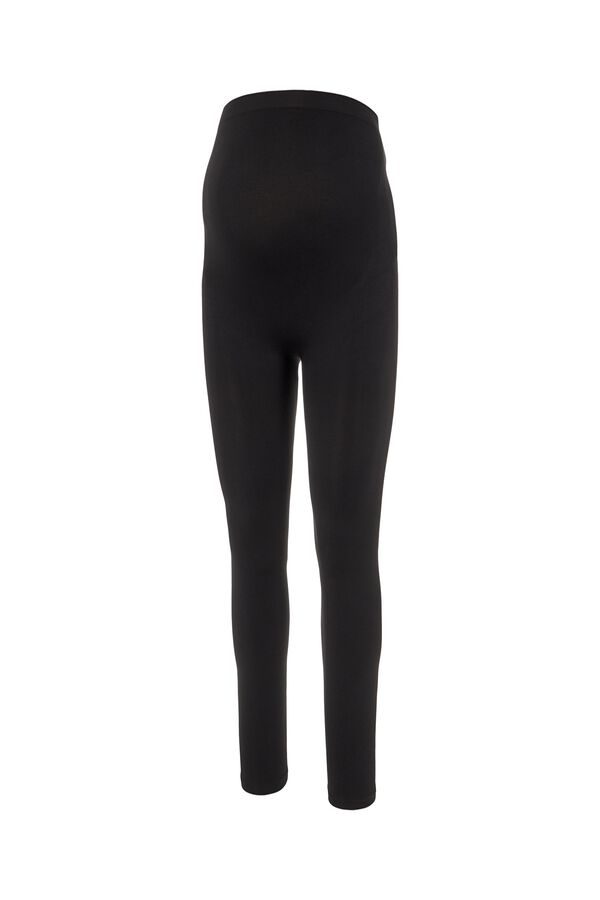 Mamalicious Pantal&oacute;n legging de premam&aacute; activos negro