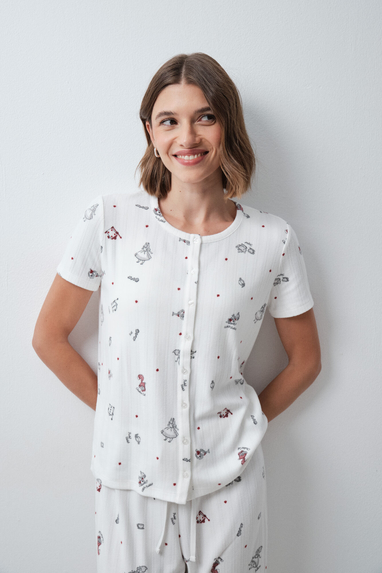 Women'secret Pijama corta Alicia Pa&iacute;s Maravillas