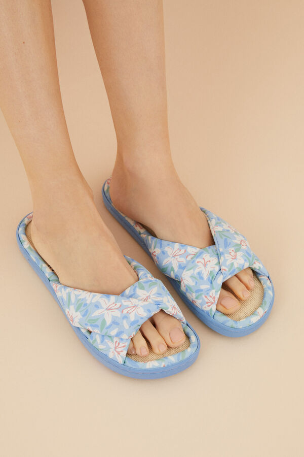 Womensecret Zapatillas casa lazada Snoopy estampado