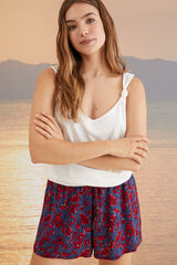Womensecret Pantalón corto boho estampado