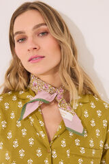Womensecret Pañuelo de flores cuello estampado