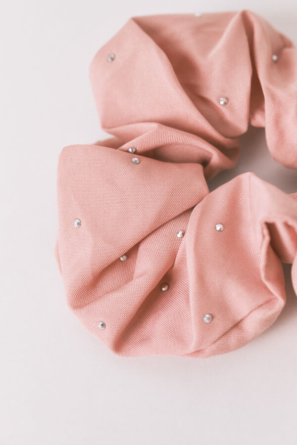 Women'secret Coletero maxi con purpurina rosa rosa