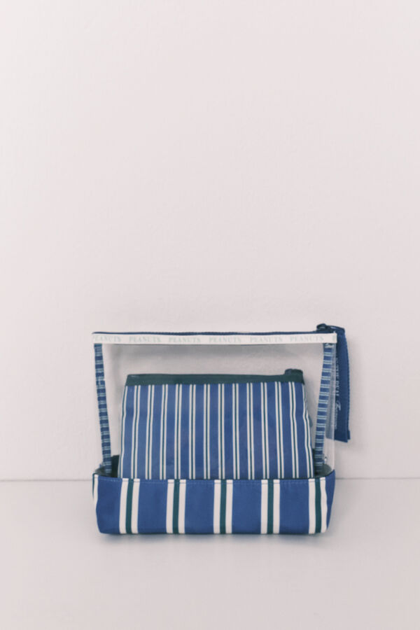 Women'secret Pack 3 neceseres Snoopy a rayas estampado