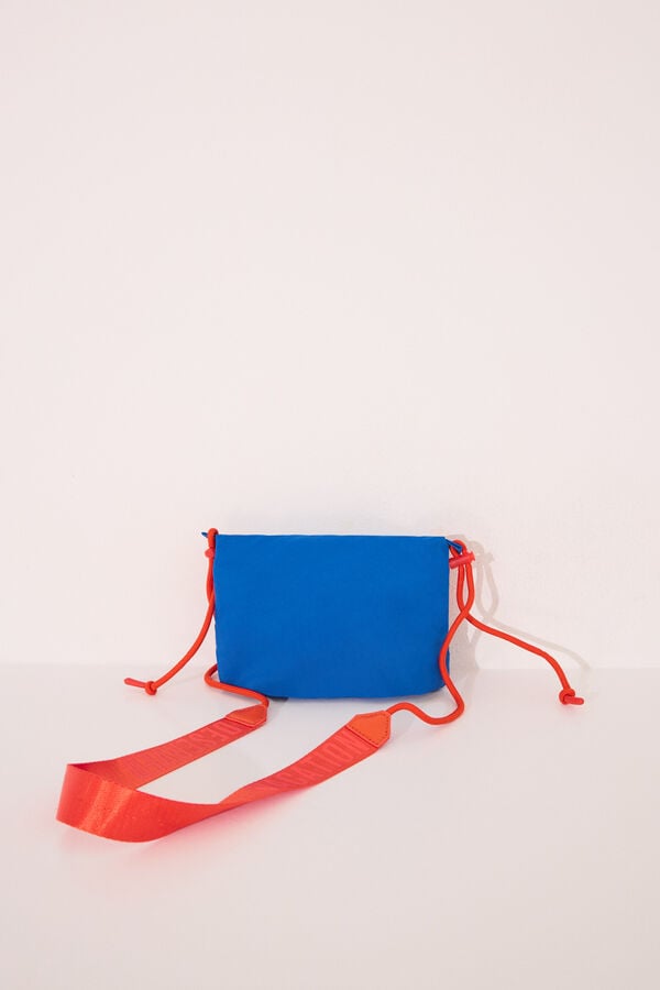 Womensecret Bolsa de bolsa cartera de nailon azul  azul
