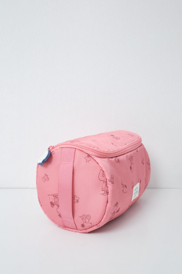 Women'secret Neceser grande con gancho Snoopy rosa