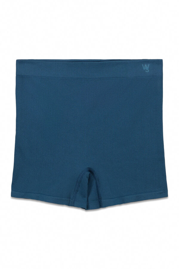 Women'secret Boxer sin costuras azul verde