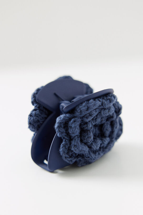 Womensecret Pinza pelo flor azul azul