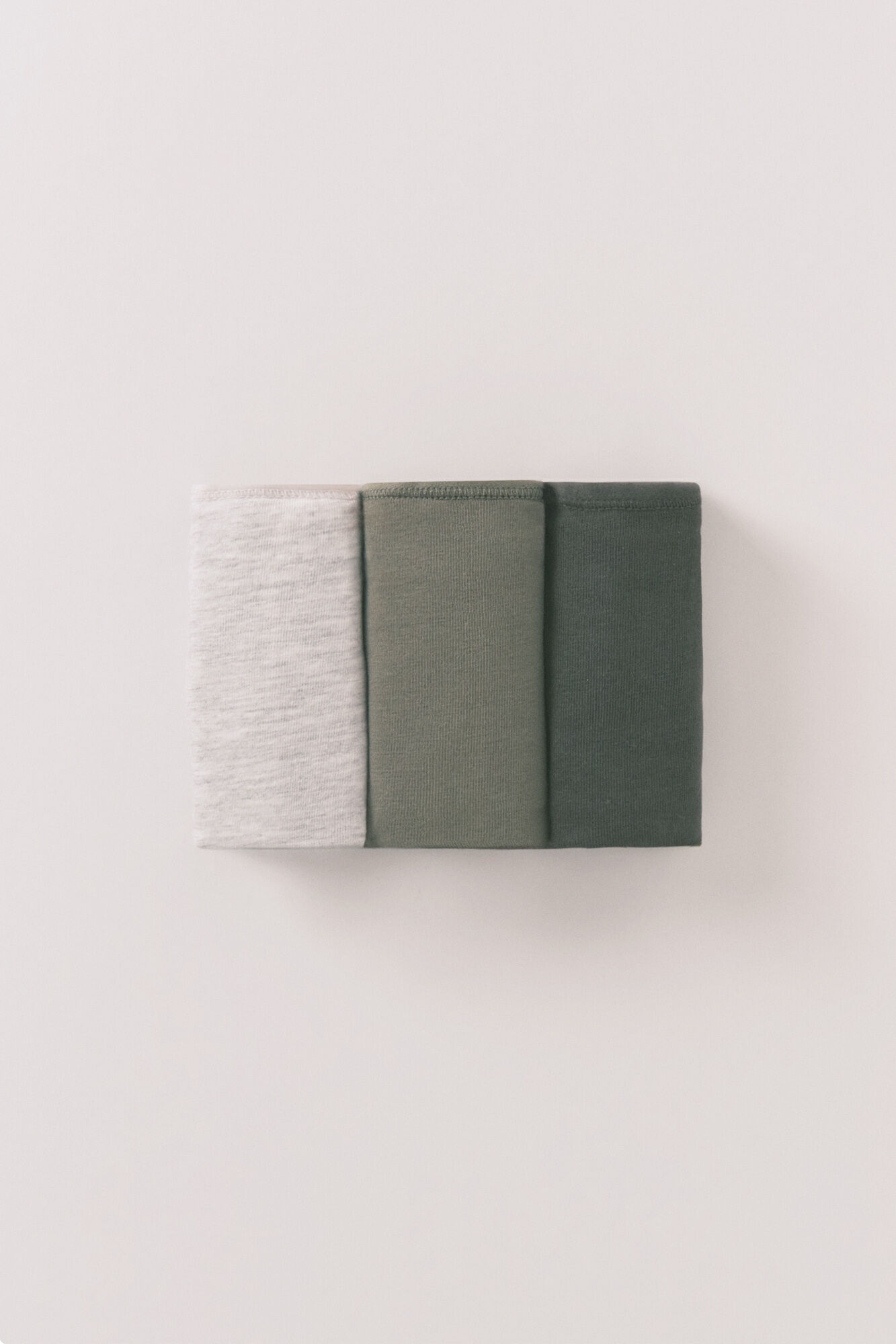 Women'secret Pack de 3 panties cl&aacute;sica con logo blanco