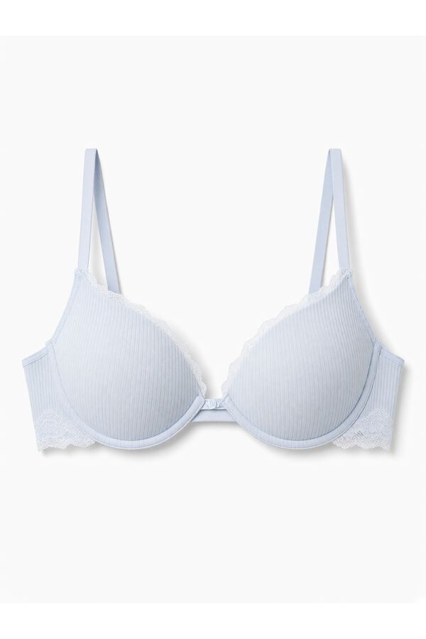 Women'secret Brasier push up de algod&oacute;n azul GORGEOUS azul