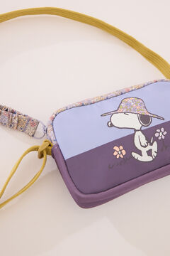 Womensecret Funda de nailon para móvil de Snoopy estampado
