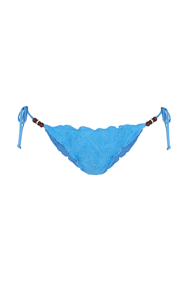 Womensecret Panty bikini azul lazos azul