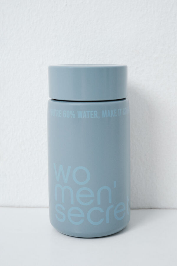 Women'secret Botella tipo termo azul azul